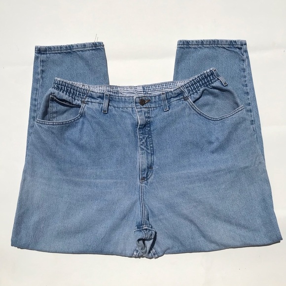 Vintage LEE Mom Jeans Plus Size 22W Petite - Picture 6 of 10